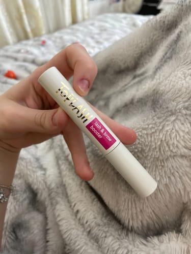 Customer photo review of Toplash eyelash and eyebrow growth serum — 3ml