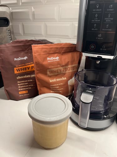 Customer photo review of Gourmet Whey Protein Powders