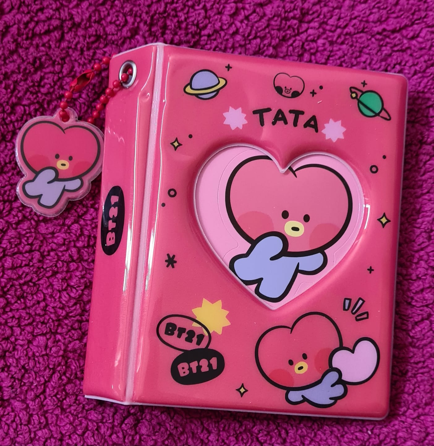 Customer photo review of BT21 MININI PHOTO BINDER