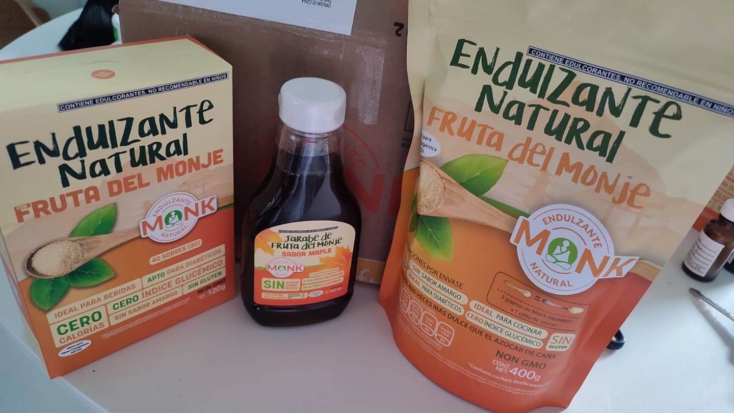 Customer photo review of Sobrecitos de Monk®: Fruta del monje en 40 sobres de 3 grs. (monk fruit)