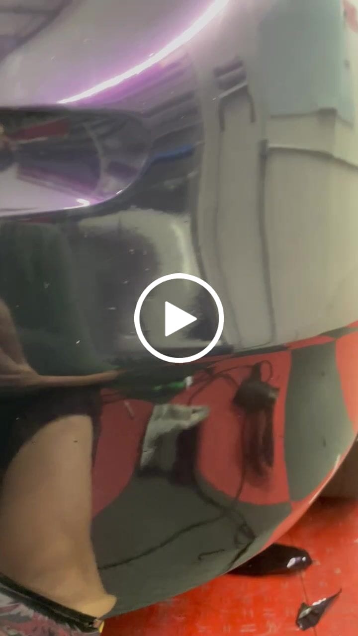 Customer video review of Glossy Metallic Midnight Purple Vinyl Wrap