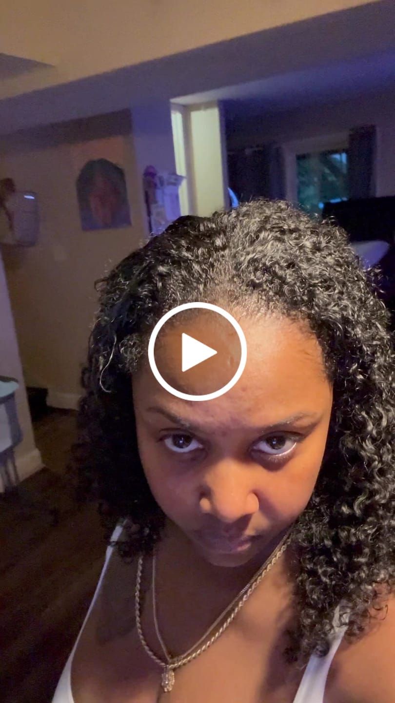 Customer video review of Natural Color Water Wave Micro Loop Hair Extension