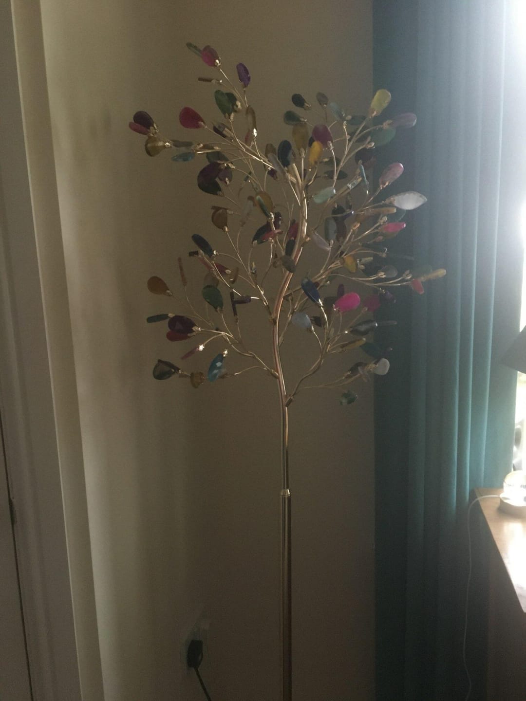 Customer photo review of Heracleum Colorful Agate Branch Chandelier