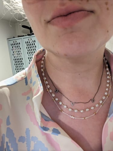 Customer photo review of Emma Necklace