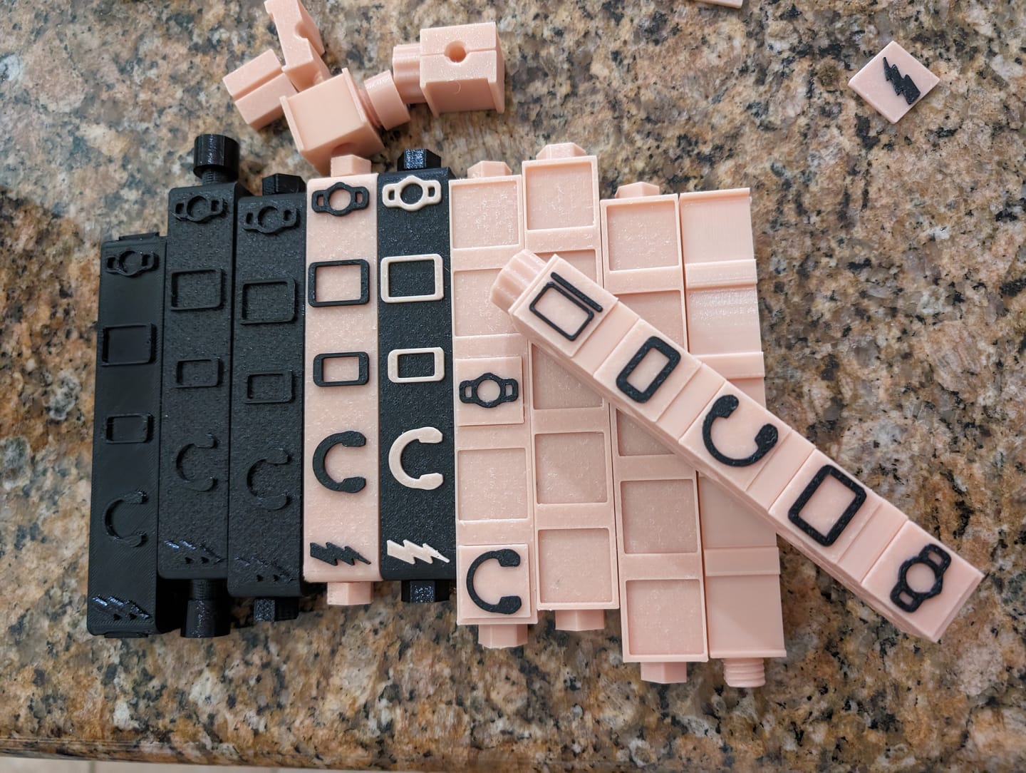 Customer photo review of Black PETG Filament 1.75mm 1kg