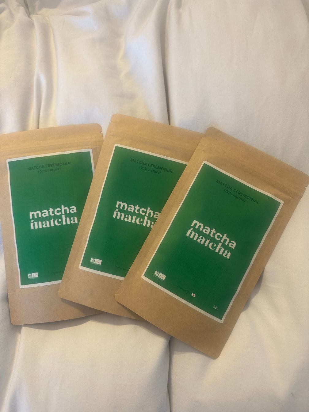 Customer photo review of Matcha Cérémonial Bio - 50 grammes