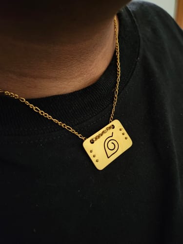 Customer photo review of Konoha Necklace