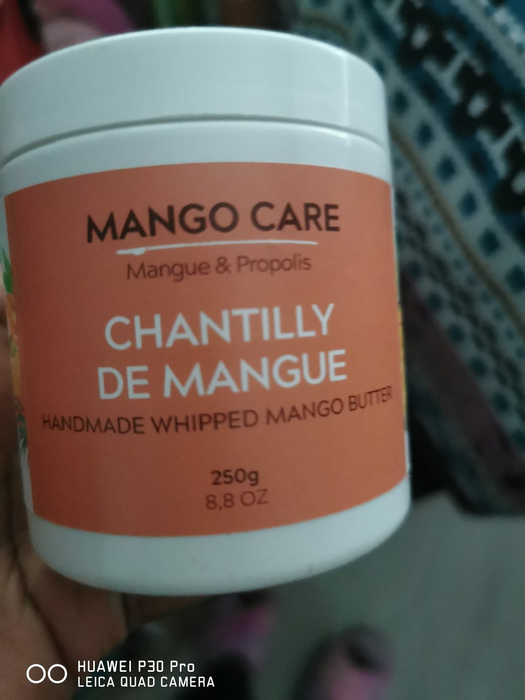 Customer photo review of Chantilly de Mangue CARE