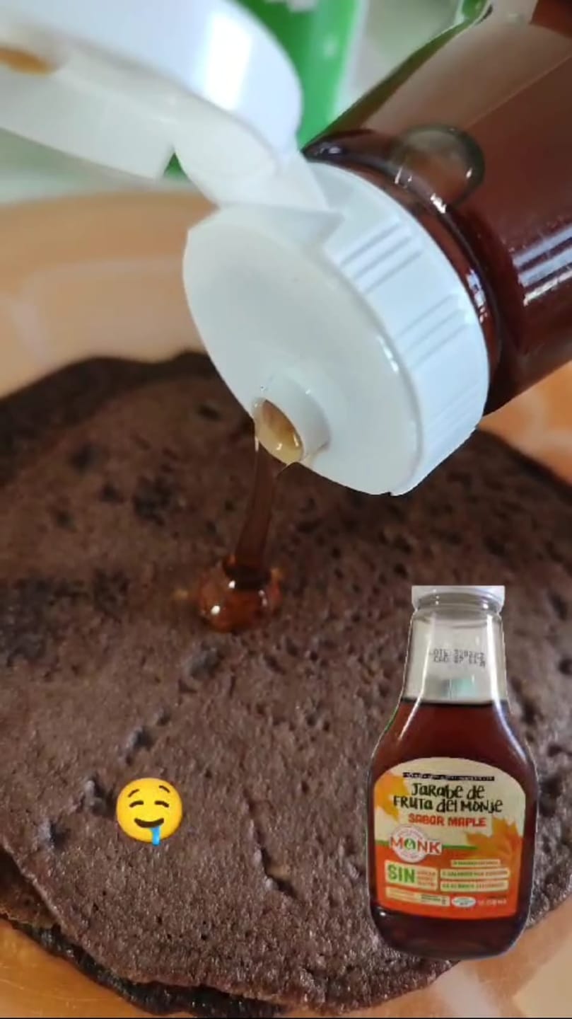 Customer photo review of Miel Monk®: Miel de fruta del monje sabor maple 250 ml.