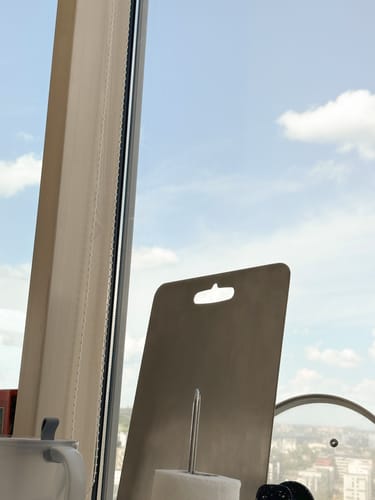 Customer photo review of Taima™ 100% Titanium Board - Cutting Edge Hygiene & Durability