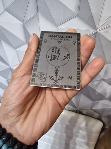 Kenneth N. review of Invocation & Alignment Pad with the Sigil of Dantalion for home altar & Witchcraft image 1 out of 1
