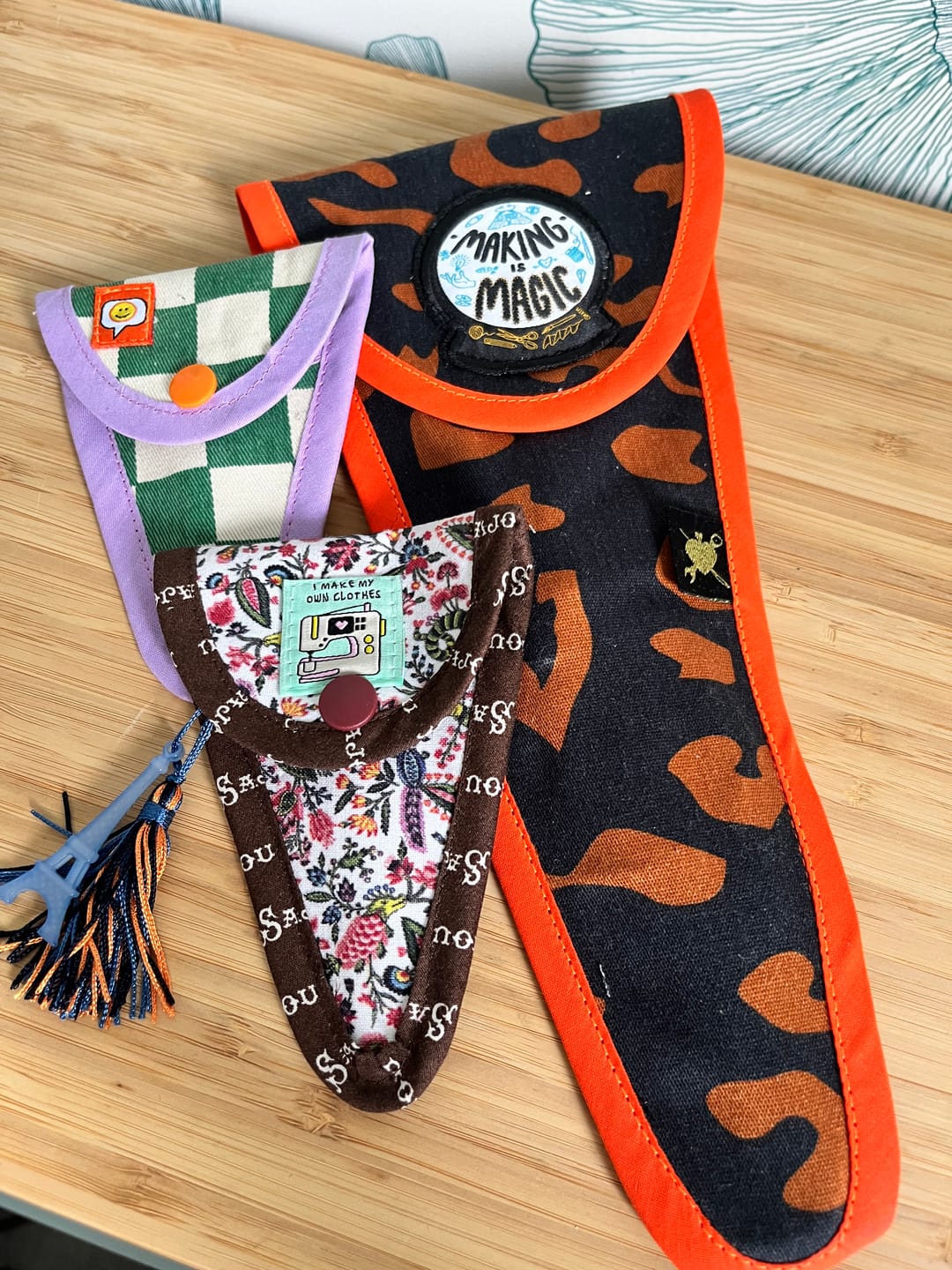Customer photo review of Snippy Pouch | FREE Sewing Pattern by KATM ~ Digital PDF Pattern