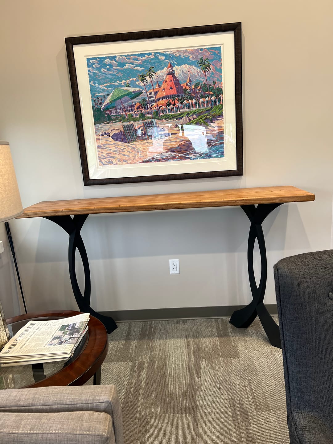 Customer photo review of Counter & Bar Table Legs 607 Curva 40H Modern DIY Furniture