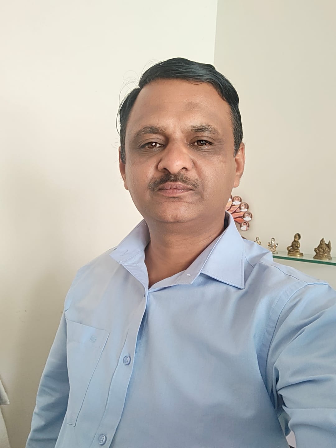 Customer photo review of Super Soft - Sky Blue Formal Shirts | SS1504