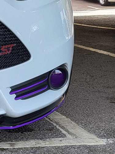 Customer photo review of Focus ST MK3 Fog Light Armour