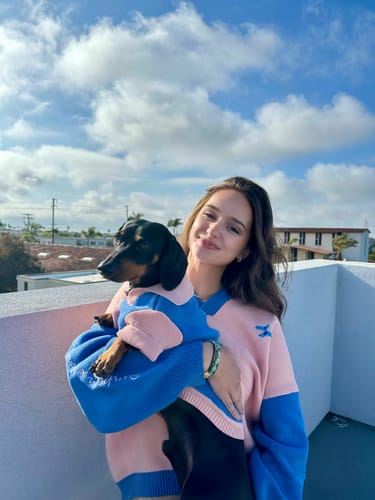 Customer photo review of The Weens Human Cropped Pullover