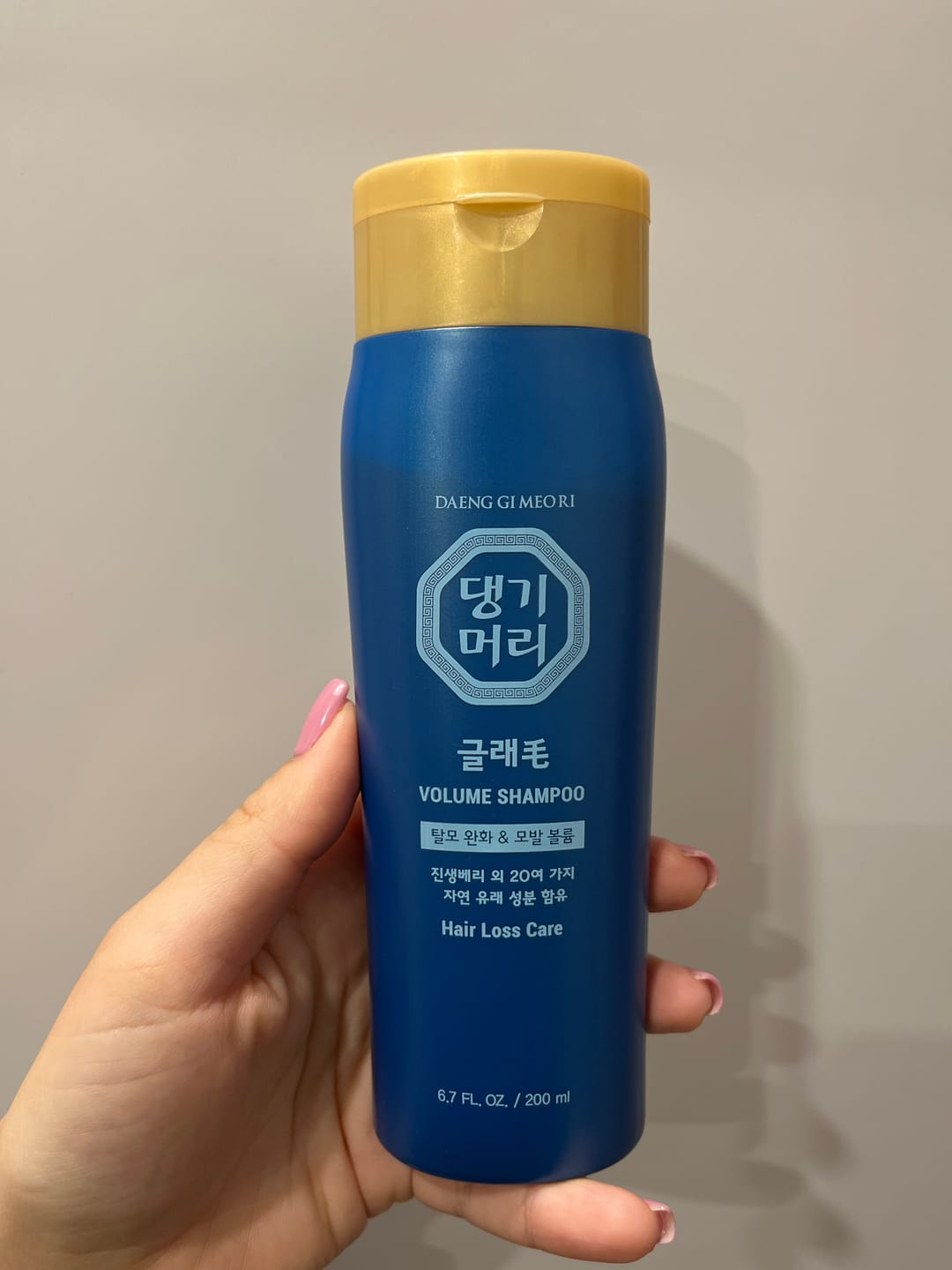 Customer photo review of Безсулфатен шампоан за обем и блясък Против косопад Doori Glamo