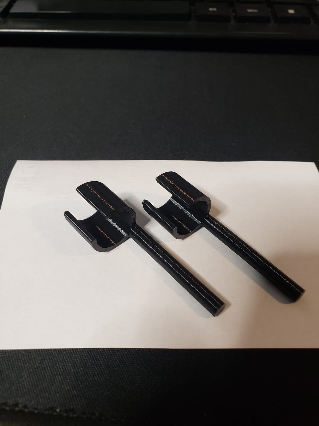 Customer photo review of Black PETG Filament 1.75mm 1kg