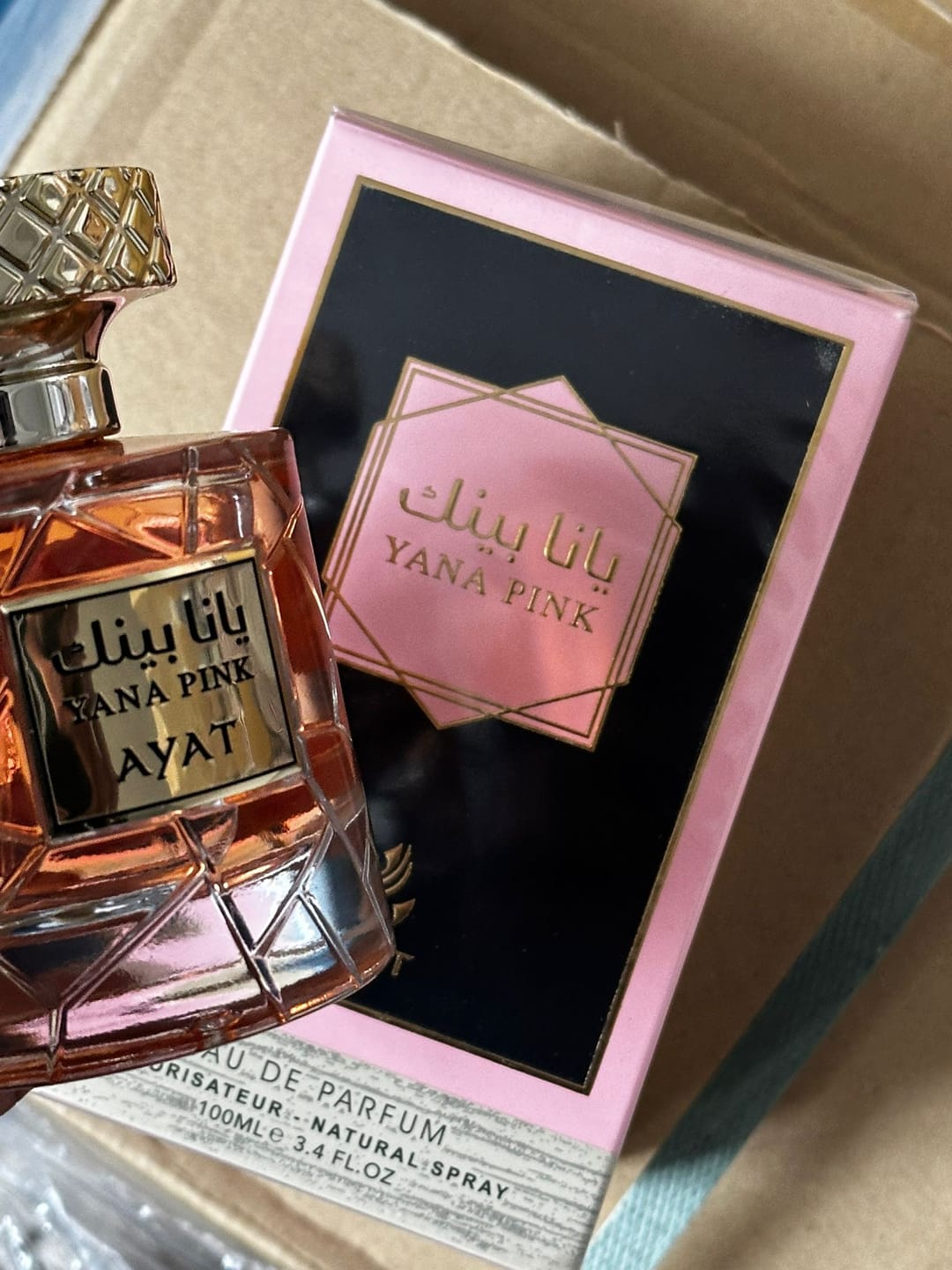Customer photo review of YANA PINK with free 3ml perfume oil