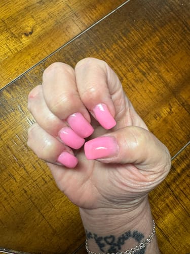 Customer photo review of Glass Shield UV Gel Top Coat