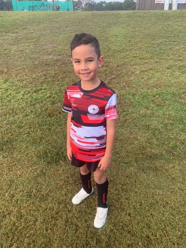 Customer photo review of Glenwood Redbacks - Training Shirt - Unisex