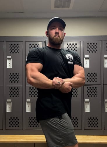 Customer photo review of beef_stu x srs T-Shirt