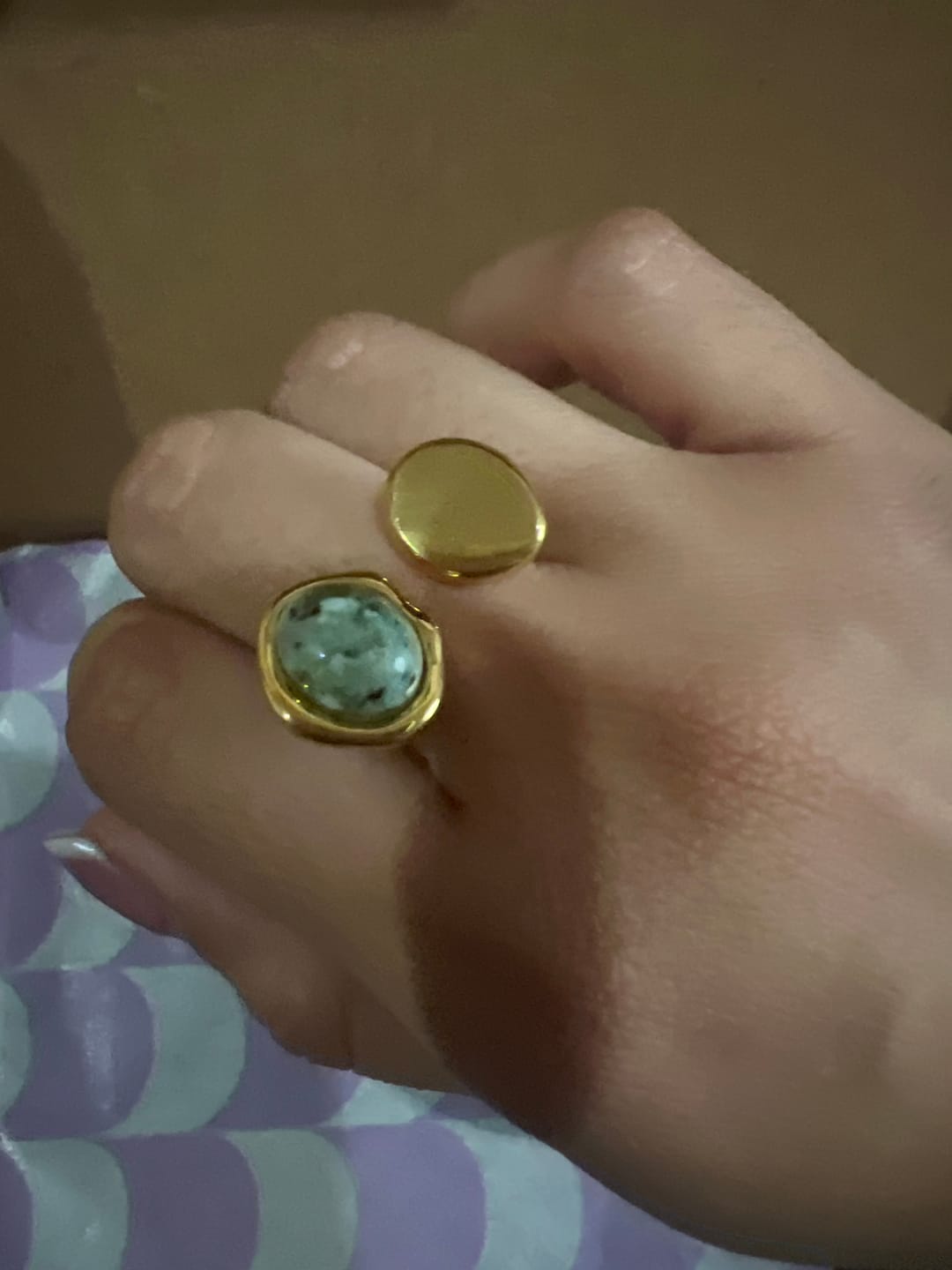 Customer photo review of Anillo Ajustable Theia
