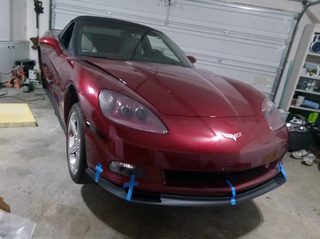 Customer photo review of Corvette C6 Base | ZR1 Conversion Side Skirts Rocker Panels