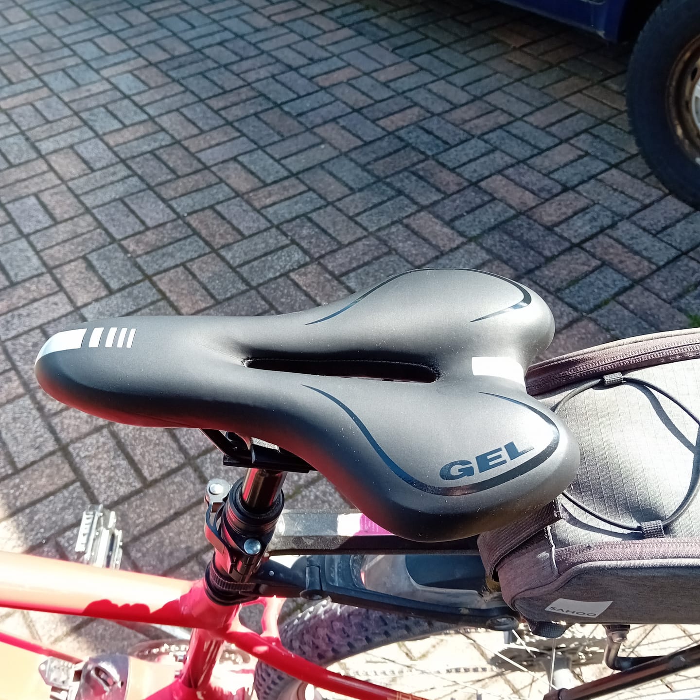 Customer photo review of CloudComfort Speed - Endlich Schmerzfrei Radfahren