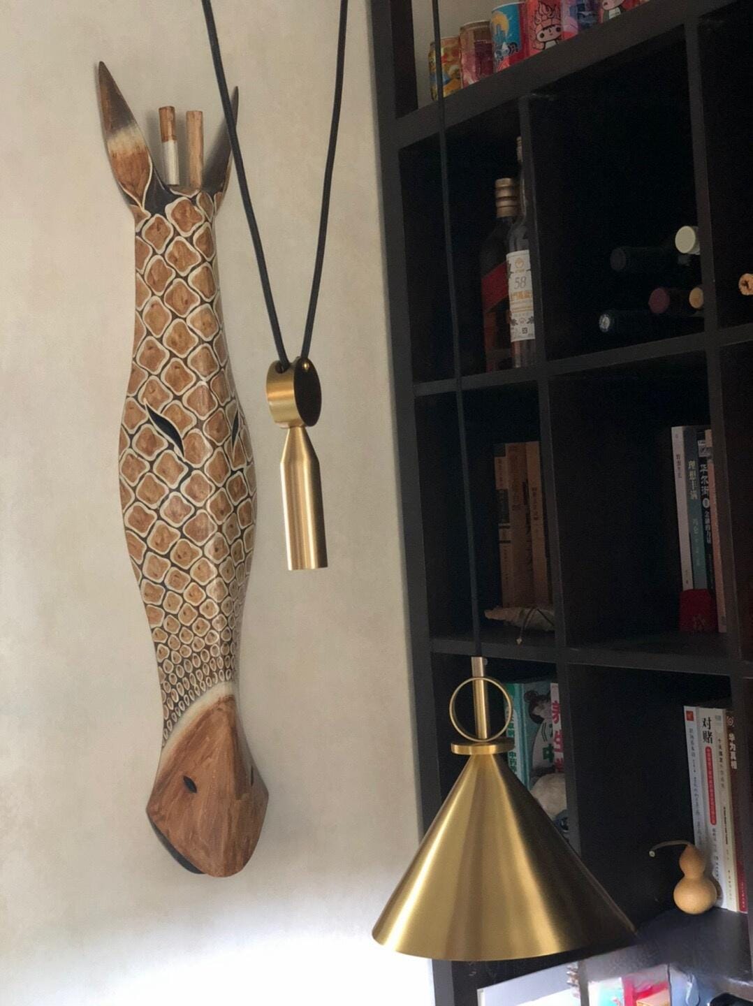 Customer photo review of Denmark Pulley Art Modern Pendant Lights