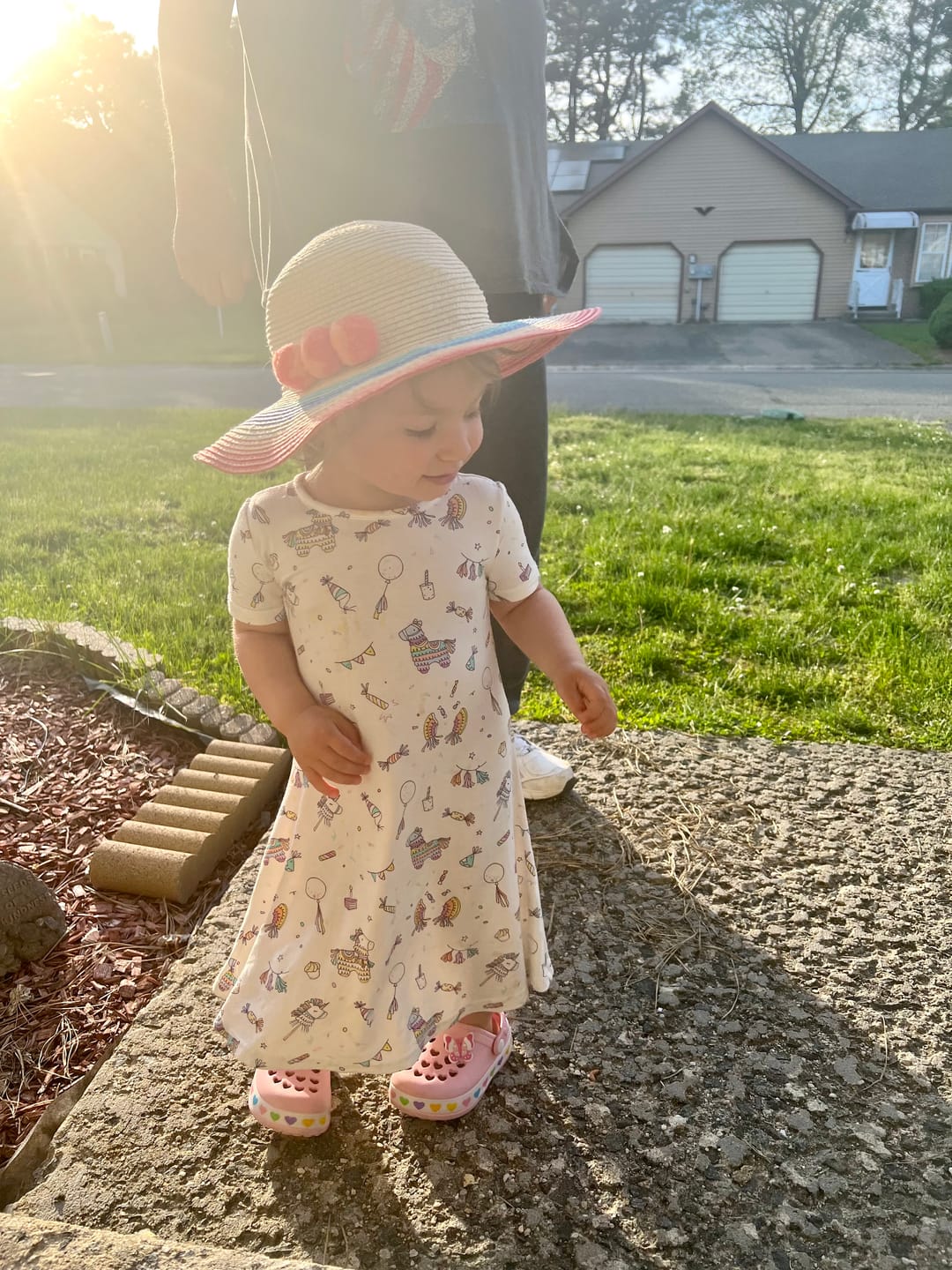 Customer photo review of Vintage Surf Girls' Bamboo Short Sleeve Dress