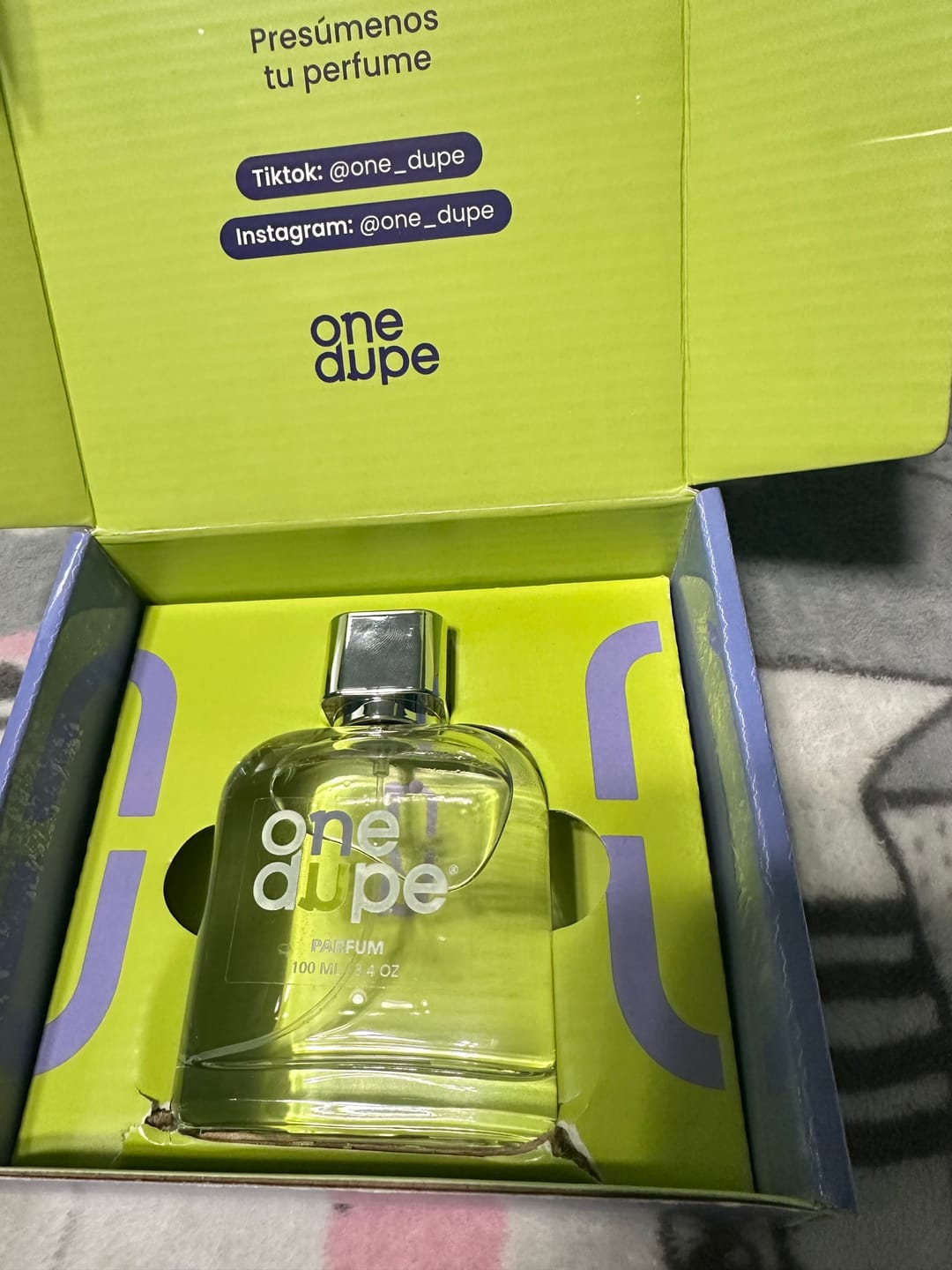Customer photo review of Perfume inspirado en Daisy Dream de Marc Jacobs