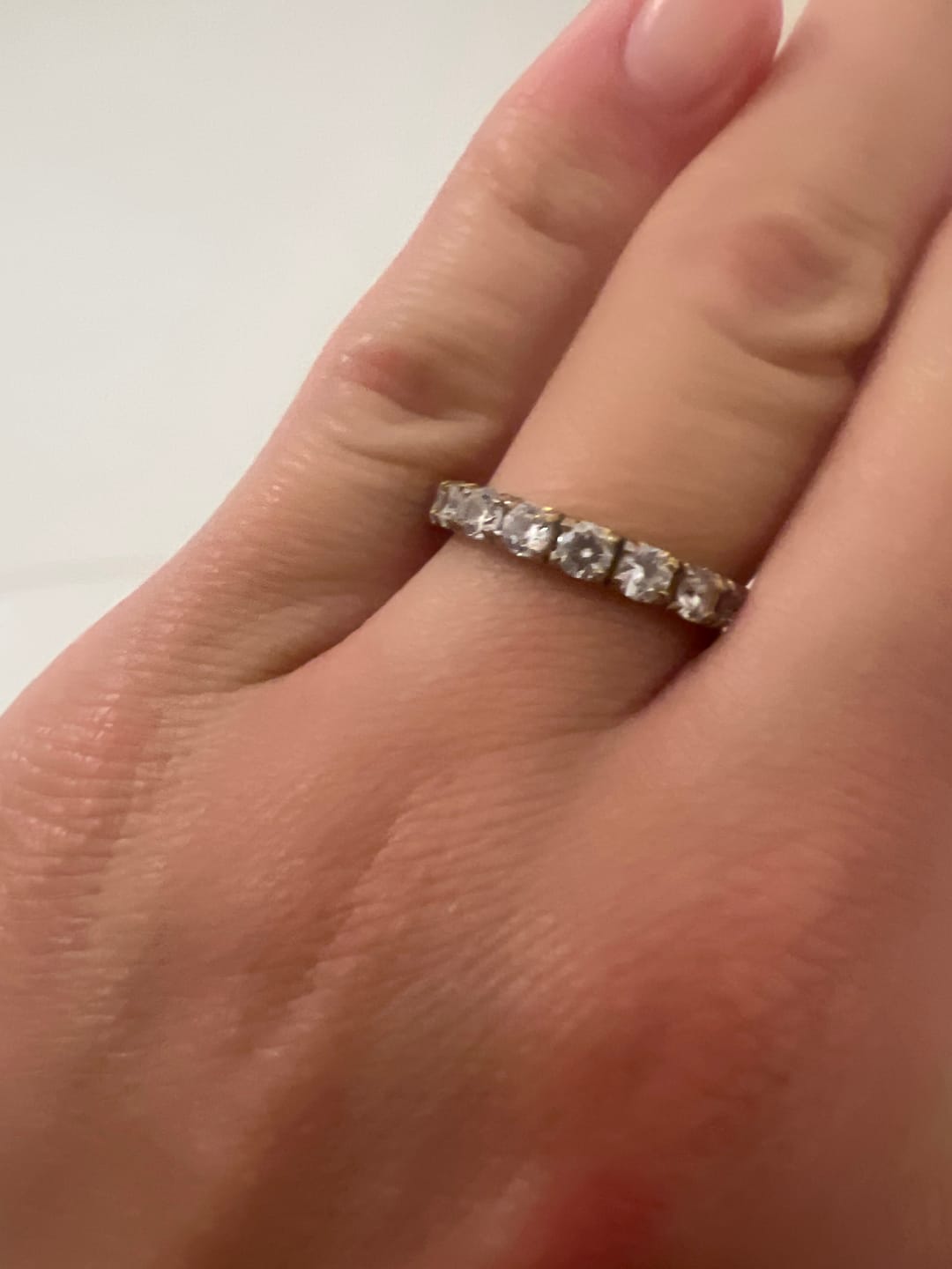 Customer photo review of Estella Ring | 18K vergoldet