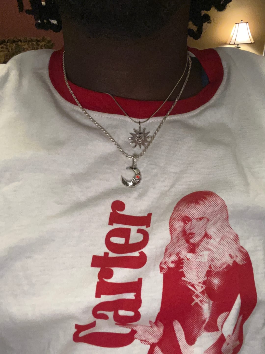 Customer photo review of LUNA THE LUNATIC LUNAR PENDANT