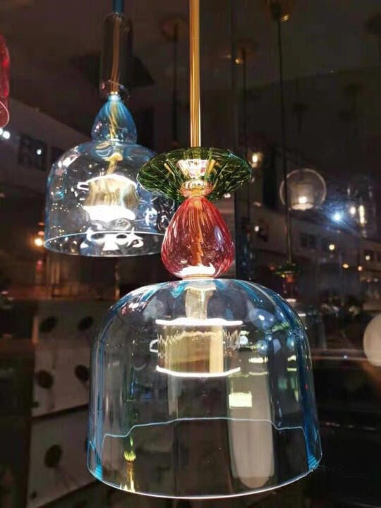 Customer photo review of Olivia Colorful Candy Pendant Light
