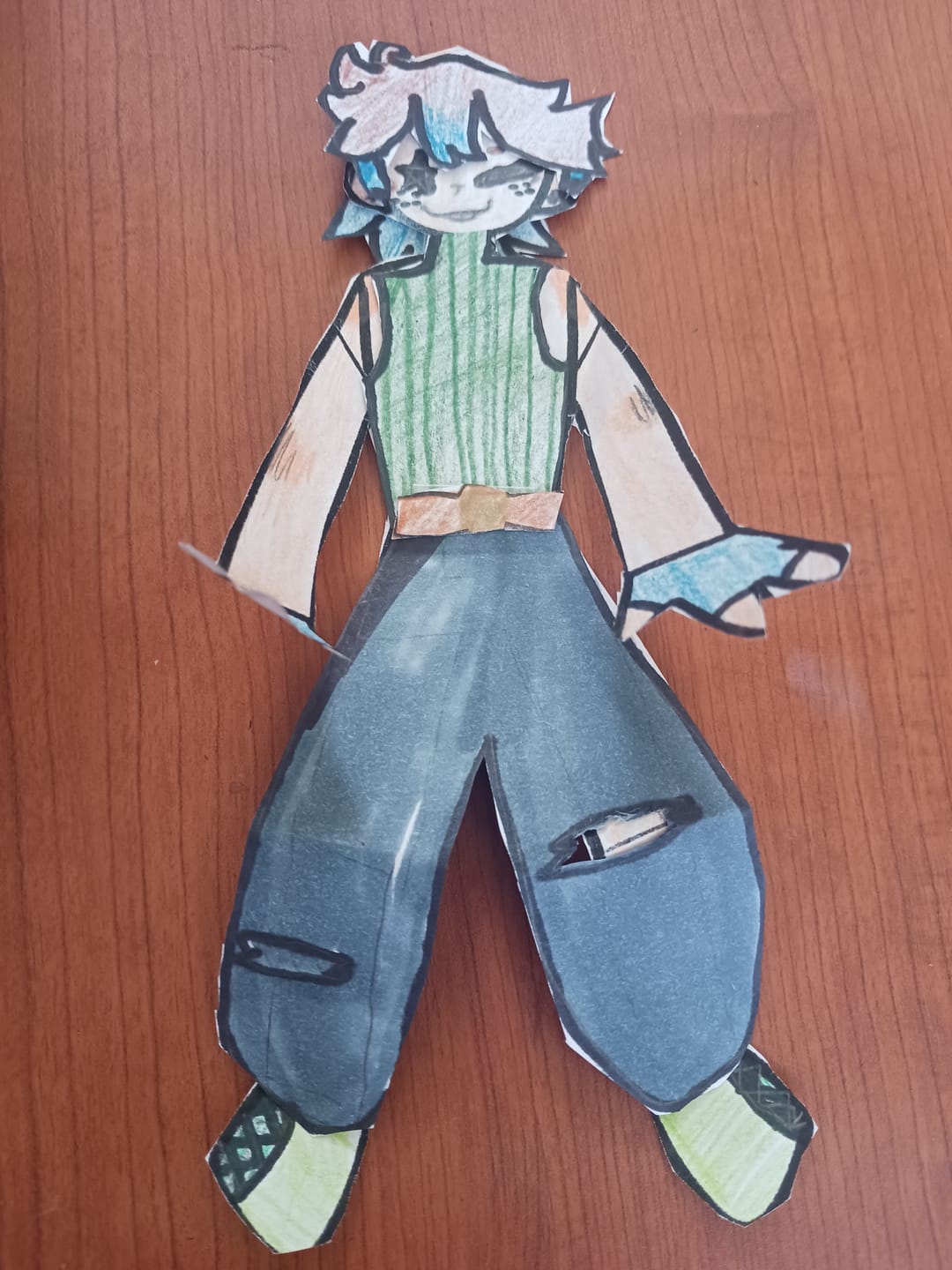 Customer photo review of Paper Doll Templates PDF