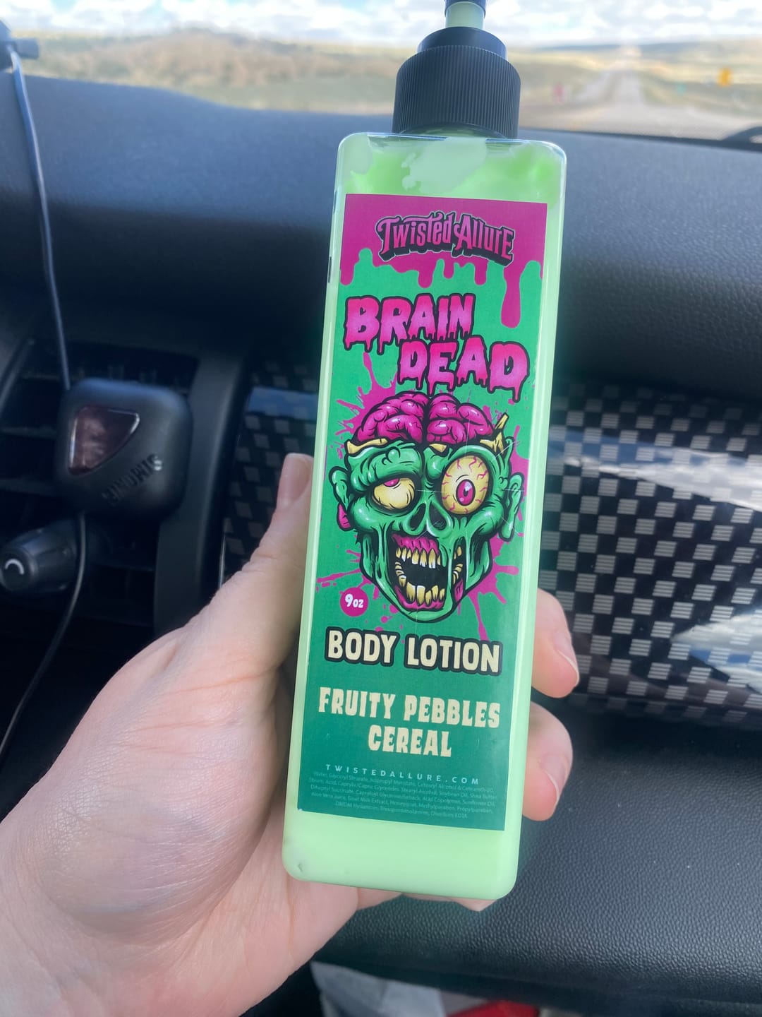 Customer photo review of Brain Dead Body Lotion (Fruity Pebbles Cereal)