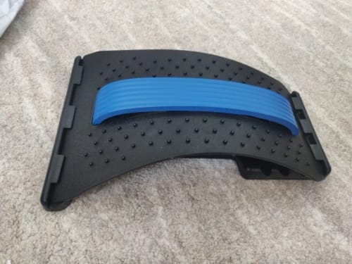 Customer photo review of Multi-Level Adjustable Posture Corrector & Back Stretcher