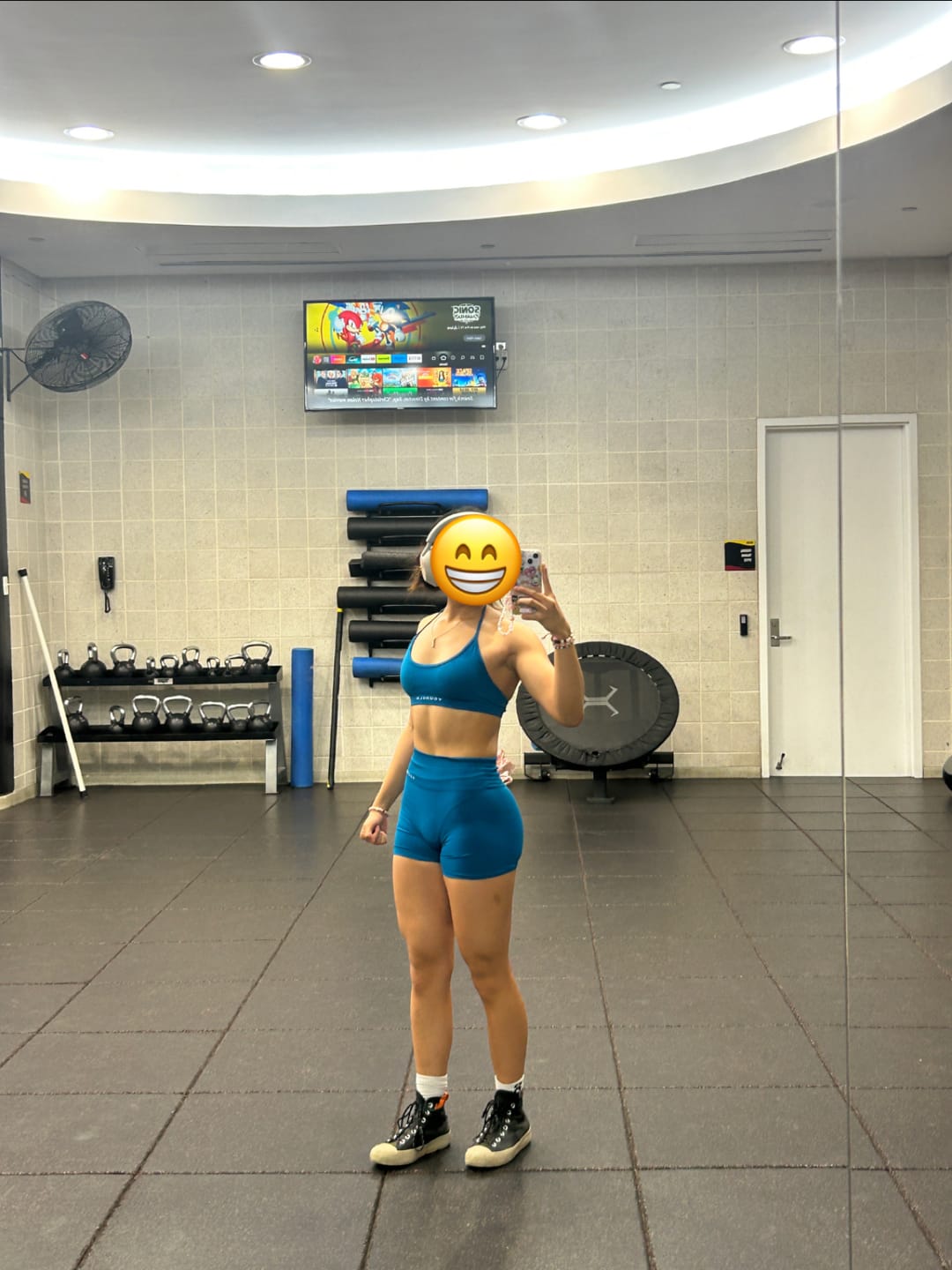 Customer photo review of W120 - seamless core shorts Spring 24'