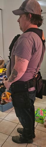 Customer photo review of Essential Low Profile Toolbelt