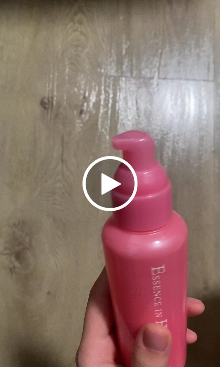 Customer video review of Orbis Essence In Hair Milk Hair Treatment 140g