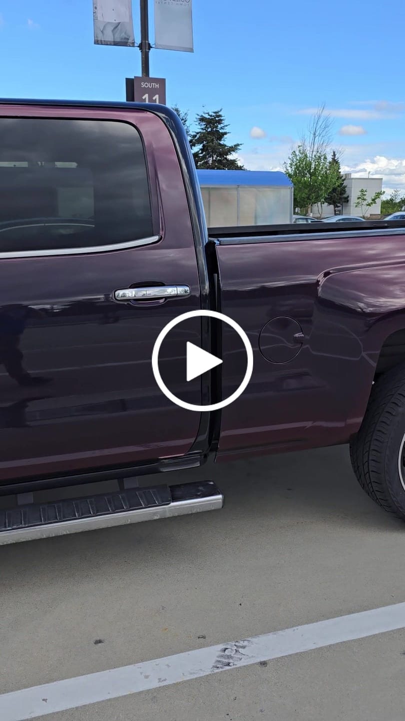 Customer video review of Rainbow Drift Black Red Vinyl Wrap