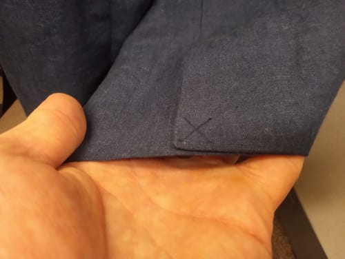 Customer photo review of Khaki Plaid Sport Coat