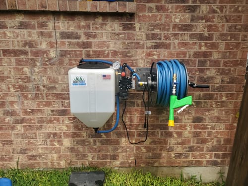 Customer photo review of GCI Turf Spray Buddy 10G