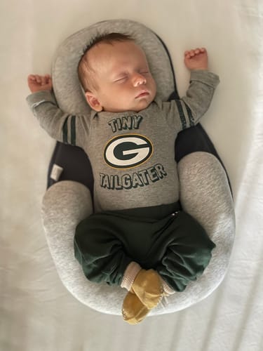 Customer photo review of Snuggle Cloud™ | Baby Lounger