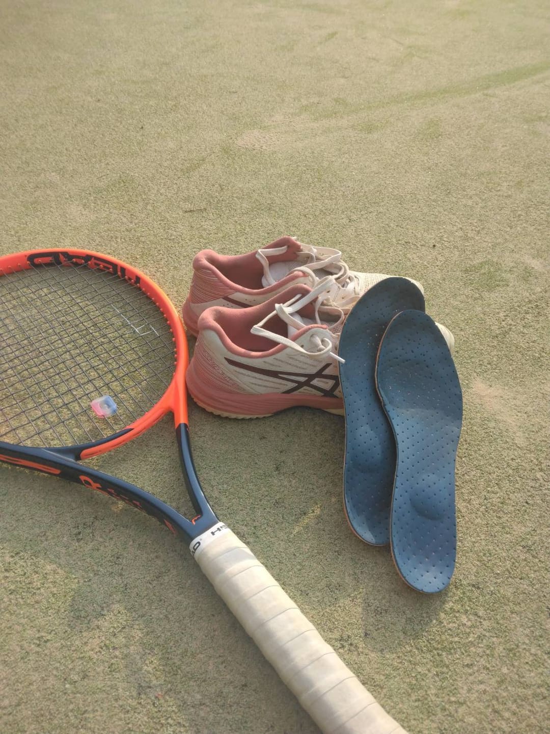 Customer photo review of ラケットスポーツ専用インソール Ｔ４