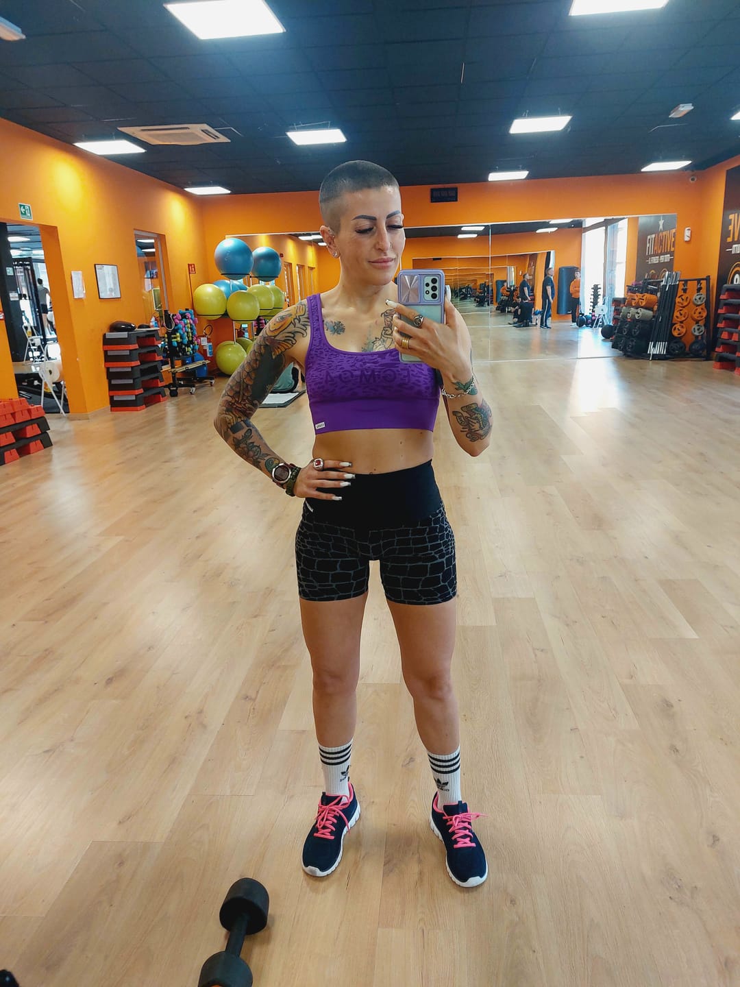 Customer photo review of Shorts All-up Cocco Nero