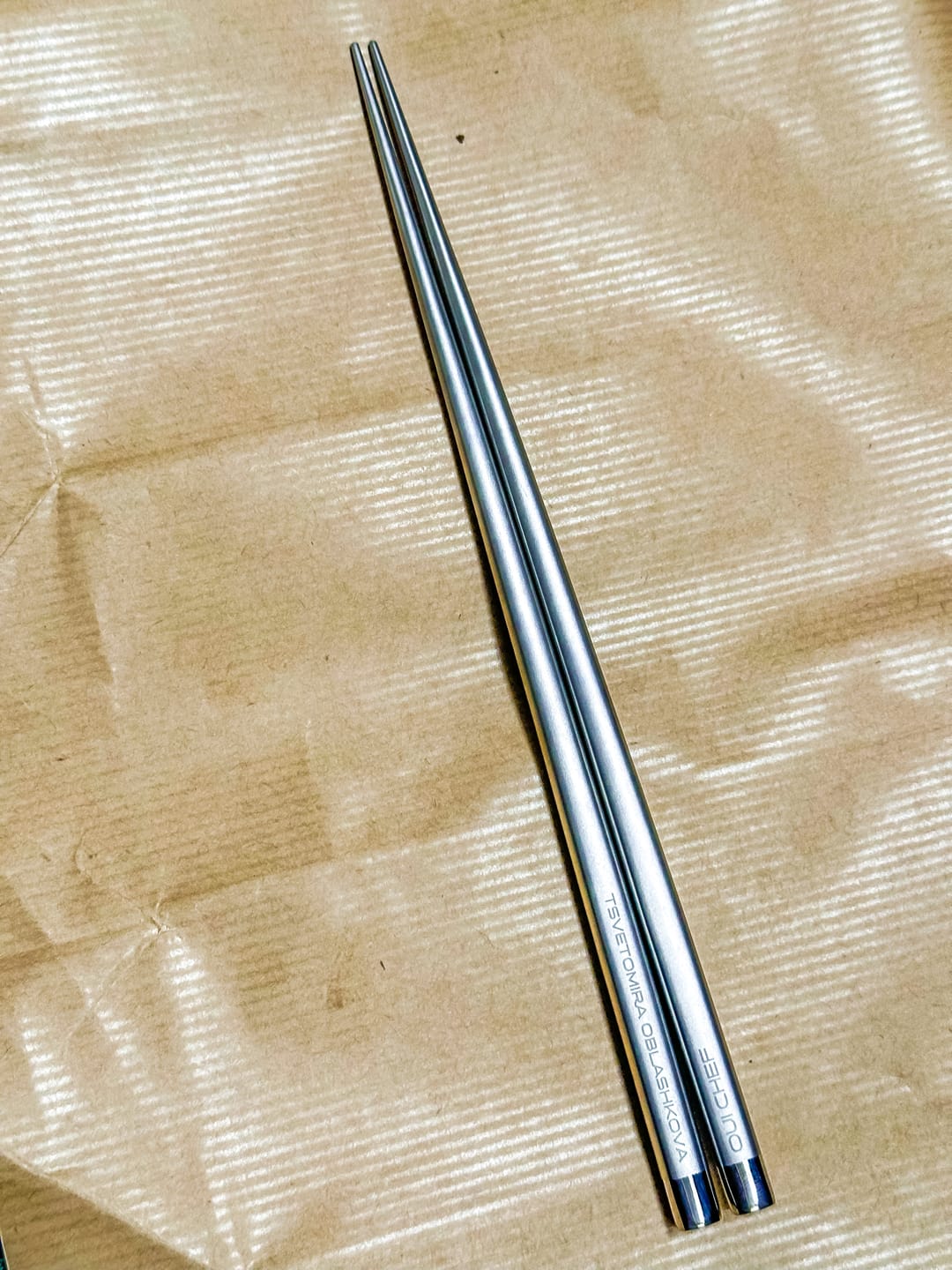 Customer photo review of Maibashi Japanese Eating Chopsticks
