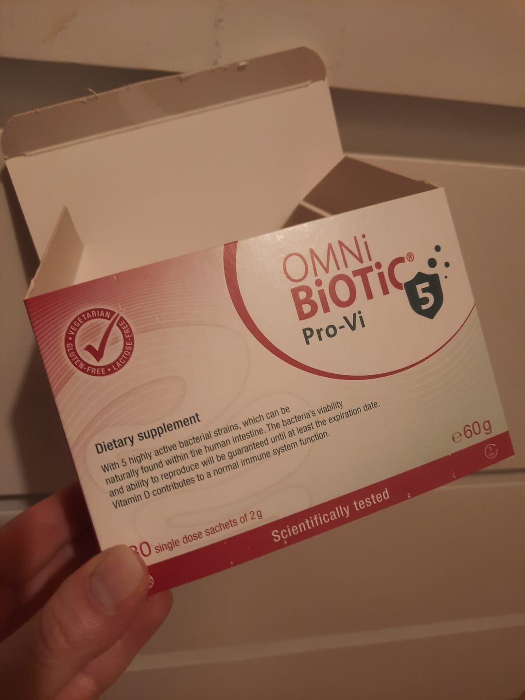 Customer photo review of OMNi-BiOTiC Pro-Vi 5 INT