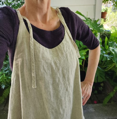Customer photo review of Summer Jumper, Linen